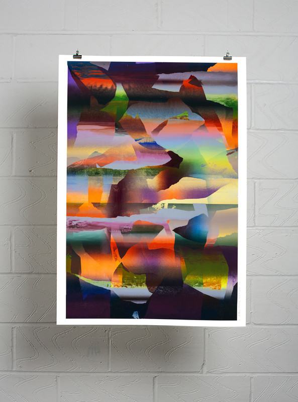 Static Dawn Relapse - Limited edition Gicl&eacute;e print